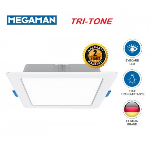 MEGAMAN TRICOLOR LED RECESSED DOWNLIGHT