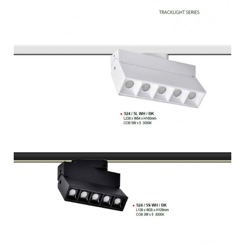 924 5S LED TRACK FITTING