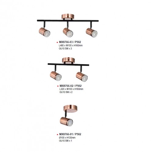 MX8766 GU10 FITTING