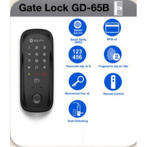 SOLITY DIGITAL GATE LOCK GD-65B