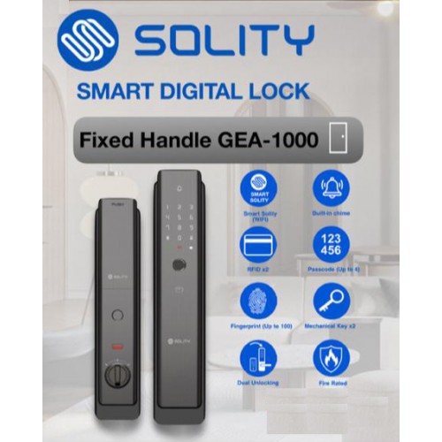 SOLITY SMART DIGITAL LOCK GEA-1000