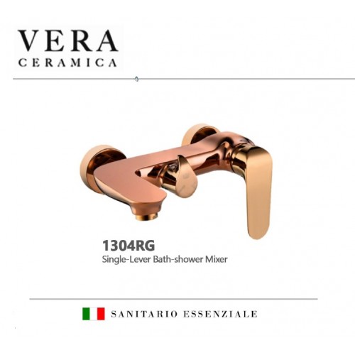 VERA 1304 ROSEGOLD BATH SHOWER MIXER