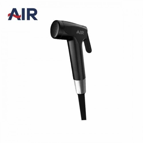 AIR Bidet spray matt black with 1.2 meter PVC hose