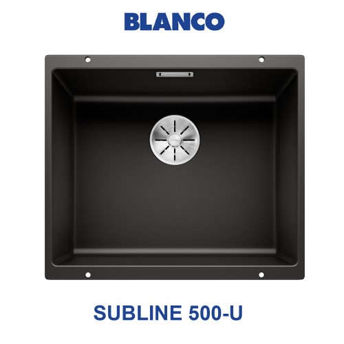 blanco sublime 500-u black sink