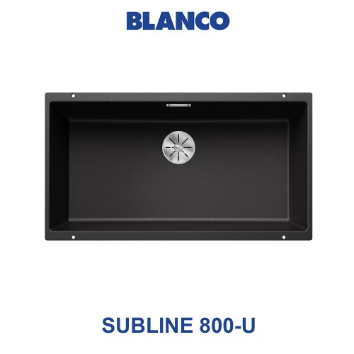 blanco sublime 800-u black sink