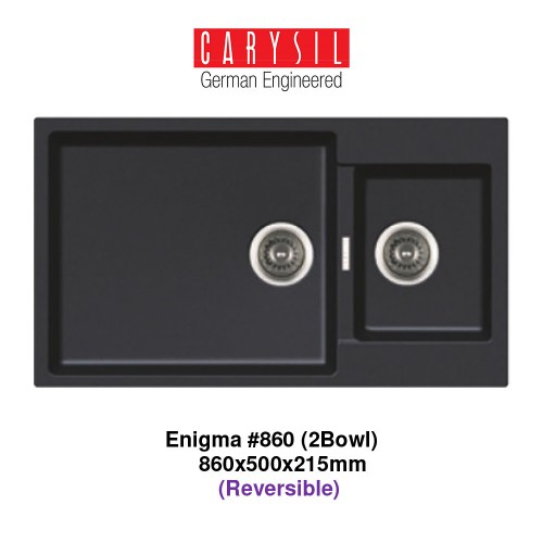 CARYSIL ENGIMA 860 QUARTZ SINK