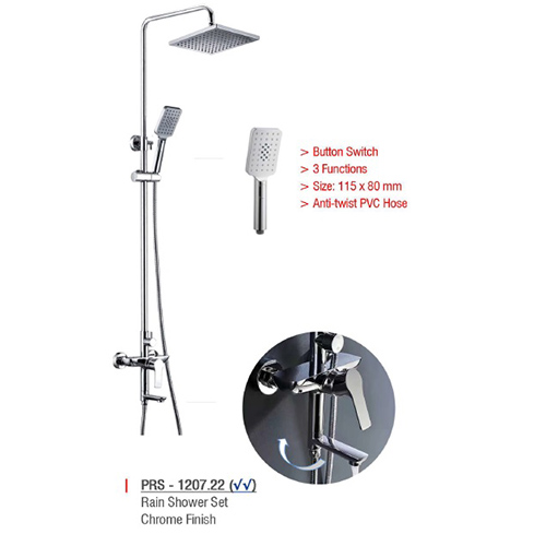 ZAFFIRO PRS-1207.22 RAINSHOWER SET