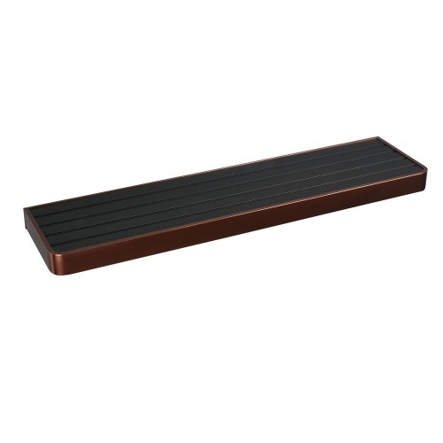 Rubine bathroom Cosmetic Shelf 3103 black rosegold