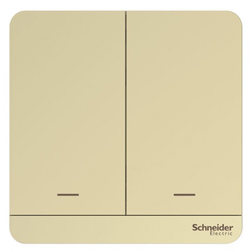 WISER 2G LIGHT SWITCH WINE GOLD